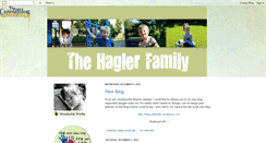 Desktop Screenshot of hagler-family.blogspot.com