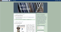 Desktop Screenshot of cpyubookshelf.blogspot.com