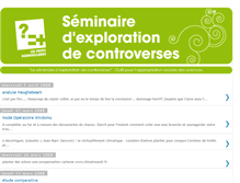 Tablet Screenshot of exploration-controverses.blogspot.com