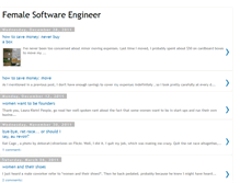 Tablet Screenshot of femalesoftwareengineer.blogspot.com