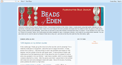 Desktop Screenshot of beadsofeden.blogspot.com