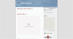 Desktop Screenshot of plumbinginhouston.blogspot.com