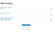 Tablet Screenshot of plumbinginhouston.blogspot.com