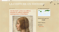 Desktop Screenshot of lacoiffureenhistoire.blogspot.com
