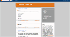 Desktop Screenshot of crazywifefitness.blogspot.com