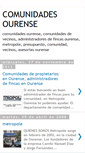 Mobile Screenshot of comunidadesourense.blogspot.com