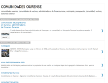 Tablet Screenshot of comunidadesourense.blogspot.com