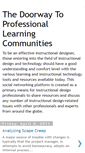 Mobile Screenshot of myprofessionallearningcommunities.blogspot.com