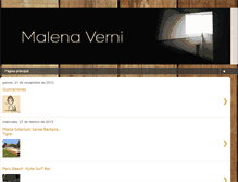 Tablet Screenshot of malenaverni.blogspot.com