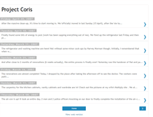 Tablet Screenshot of projectcoris.blogspot.com