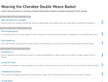 Tablet Screenshot of instructionscherokeebasket.blogspot.com