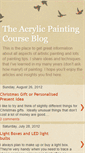 Mobile Screenshot of apaintingcourse.blogspot.com