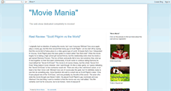 Desktop Screenshot of moviemaniawebisodes.blogspot.com