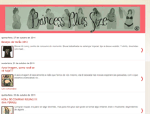 Tablet Screenshot of princessplussize.blogspot.com