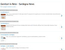 Tablet Screenshot of genitori-rete-sardegna.blogspot.com