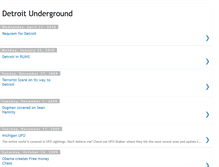 Tablet Screenshot of detroitunderground.blogspot.com