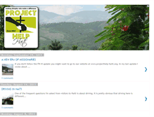 Tablet Screenshot of project-help-haiti.blogspot.com