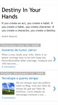 Mobile Screenshot of destiny-in-your-hands.blogspot.com
