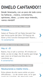 Mobile Screenshot of dimelocantando.blogspot.com