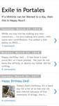 Mobile Screenshot of exileinportales.blogspot.com