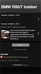 Mobile Screenshot of bmwr80bobber.blogspot.com
