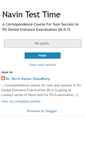 Mobile Screenshot of navintesttime.blogspot.com