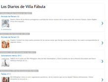 Tablet Screenshot of diariosdevillafabula.blogspot.com