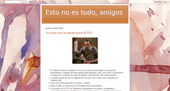 Desktop Screenshot of estonoestodoamigos.blogspot.com