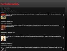 Tablet Screenshot of perthrockabilly.blogspot.com