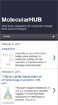 Mobile Screenshot of molecularhub.blogspot.com
