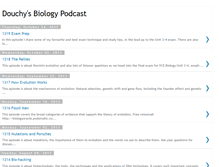 Tablet Screenshot of douchbiocast.blogspot.com