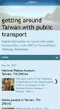 Mobile Screenshot of gettingaroundtaiwan.blogspot.com