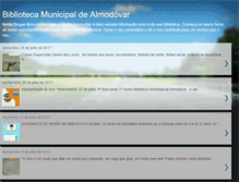 Tablet Screenshot of biblioleitura-almodovar.blogspot.com