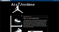 Desktop Screenshot of nikeairjordans23.blogspot.com