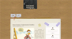 Desktop Screenshot of estudando-pedagogia.blogspot.com