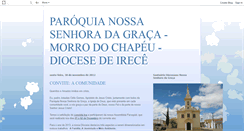 Desktop Screenshot of paroquianossasenhoradagraca.blogspot.com