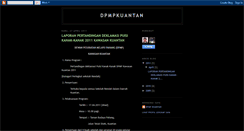 Desktop Screenshot of dpmpkuantan.blogspot.com