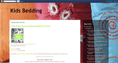 Desktop Screenshot of forkidsbedding.blogspot.com