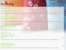 Tablet Screenshot of forkidsbedding.blogspot.com