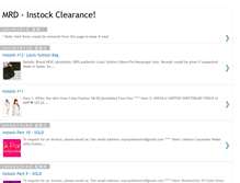Tablet Screenshot of mrd-instock.blogspot.com
