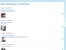 Tablet Screenshot of mmcentenary.blogspot.com