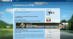 Desktop Screenshot of colombia-oprimida.blogspot.com