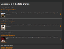 Tablet Screenshot of construyendofotografias.blogspot.com