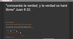 Desktop Screenshot of cual-es-la-verdad.blogspot.com