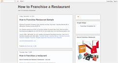 Desktop Screenshot of howtofranchise.blogspot.com