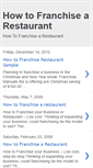 Mobile Screenshot of howtofranchise.blogspot.com