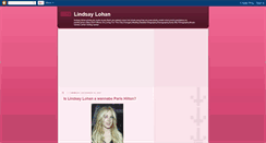 Desktop Screenshot of lindsaylohan-lindsay.blogspot.com