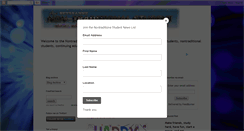 Desktop Screenshot of non-traditional-students.blogspot.com