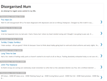Tablet Screenshot of disorganised-mum.blogspot.com