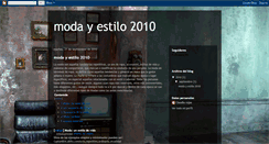 Desktop Screenshot of modayestilo2010.blogspot.com